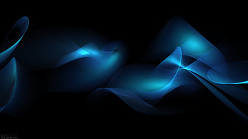 Abstract Blue Abstract, Blue HD wallpaper