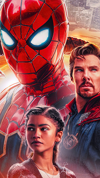 MJ and Dr. Strange, Spider-Man: No Way Home HD phone wallpaper