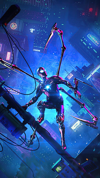 Spider-Man, Marvel HD phone wallpaper