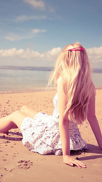 Related . Skater Girl Skater Girl Â· Blonde Girl Beach Sea Sand HD phone wallpaper