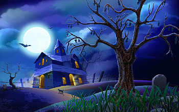 Haunted House - Cave HD wallpaper