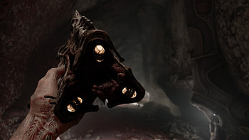 Scorn 2022 release, Immersive gameplay, Creepy atmosphere, Mysterious journey HD wallpaper