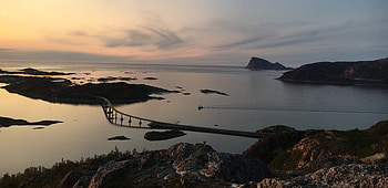 Sommaroy, Norway, Troms schule, Hohen Norden HD wallpaper