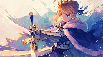 Saber's Resolve - Fate/Zero, Anime, Fate (Series), Saber (Fate Series), Fate/Zero HD wallpaper