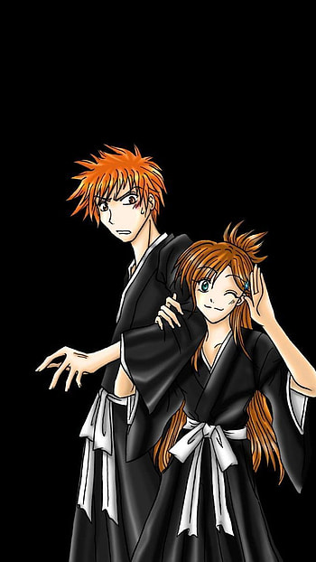 Ichigo n orihime, anime HD phone wallpaper