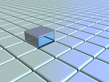 Apples, 3D, Space, Cuba, Cube HD wallpaper