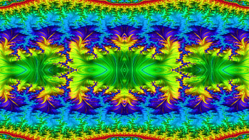 Trippy Psychedelic Fractal, trippy, psychedelic, aesthetic, pattern, Abstract, fractal HD wallpaper