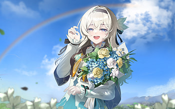 Firefly's Radiant Bouquet — Honkai: Star Rail Ultra, Honkai: Star Rail, Firefly (Honkai: Star Rail), video game HD wallpaper