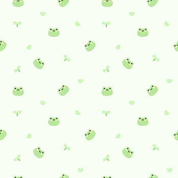 Kawaii Cute Frog Background Laptop HD phone wallpaper