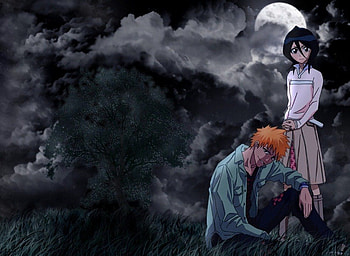 Night Fun, night, shinigami, bleach, dark HD wallpaper