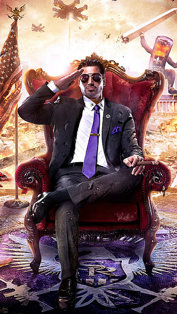 Saints Row 4, Exciting adventures, Stunning graphics, Thrilling backgrounds HD phone wallpaper