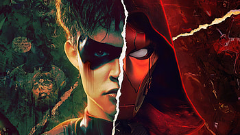 Robin x Red Hood, jasontodd, dctitans, dccomics, redhood, dc HD wallpaper