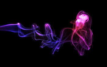 smoke 6770 1152x 864. jpg, smoke, ring, purple blue HD wallpaper