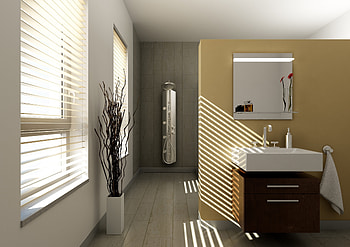 Windows, Miscellanea, Miscellaneous, Illumination, Jalousie, Lighting, Bath HD wallpaper