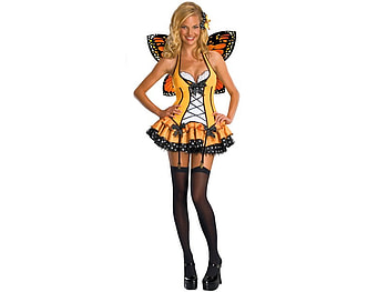 Butterfly, lady, costume, , beautiful HD wallpaper