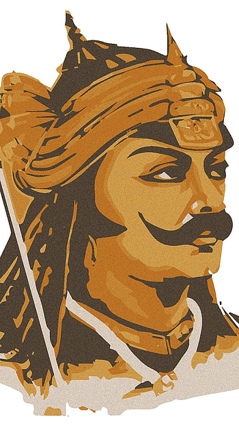 Maharana Pratap, Maharana Pratap Ji, painting HD phone wallpaper