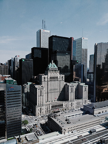 Cityscape, 18 York St, Toronto, canada HD phone wallpaper