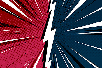 Before After Cartoon Background, abstract, 3d, blue, cartoon, digital, red HD wallpaper