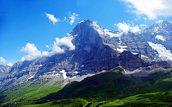 Nature, Sky, Mountains, Alps, Switzerland HD wallpaper