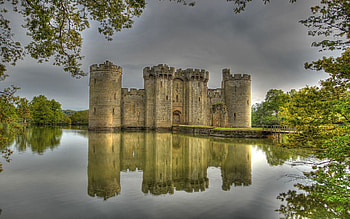 Bodiam Castle HD wallpaper