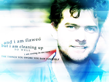 Joshua Jackson, blue eyes, smile, actor, male, hair, handsome HD wallpaper