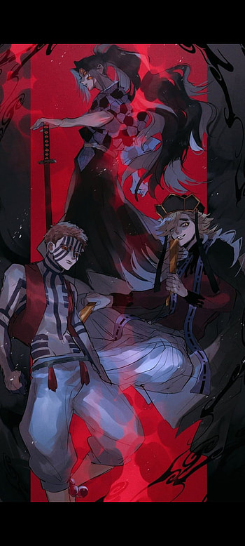 Kimetsu no yaiba, purple HD phone wallpaper