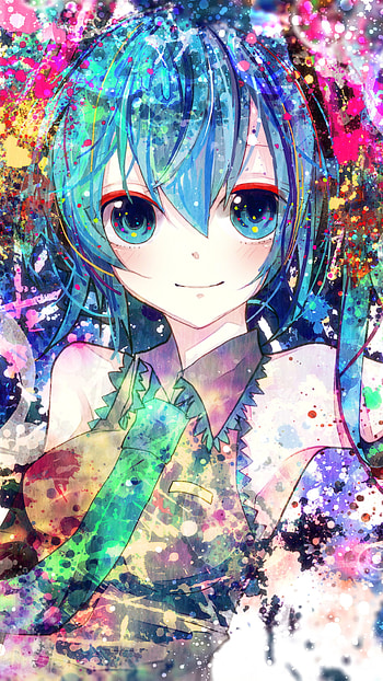Hatsune Miku, Hatsune Miku, Anime, Vocaloid HD phone wallpaper