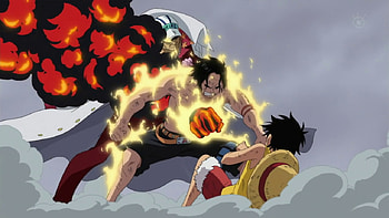 Akainu, Ace E Luffy - One Piece Akainu Kills Ace HD wallpaper