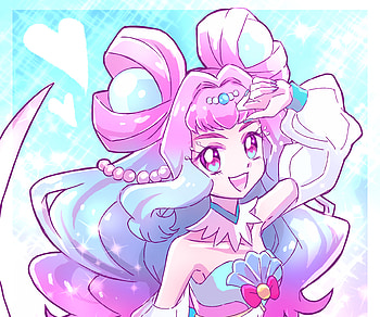 Laura Apollodoros Hyginus La Mer, Cure La Mer, Anime, Tropical-Rouge! Pretty Cure HD wallpaper