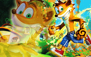 Mind Over Mutant — Crash Bandicoot in Green: Furry, furry (anthropomorphic), green, Crash Bandicoot (Character), Crash Bandicoot, video game HD wallpaper