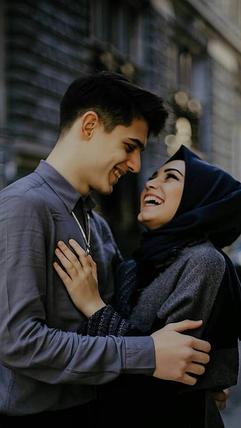 Muslim Couple, Islamic Couple, Happy Muslim Couple, Love Couple HD phone wallpaper