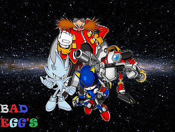 Eggman's crue, metal, gamma, nazo, eggman HD wallpaper