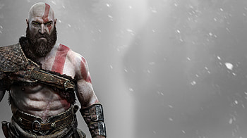 God of War 2018, Epic battle scenes, Mythological setting, Kratos's legacy HD wallpaper