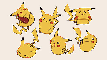 Pikachu Pokemon, Anime, Pokemon, Pikachu, yellow HD wallpaper