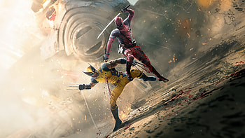 Deadpool And Wolverine Gears Of Tomorrow, deadpool-and-wolverine, deadpool-3, wolverine, deadpool, superheroes, artwork, digital-art HD wallpaper
