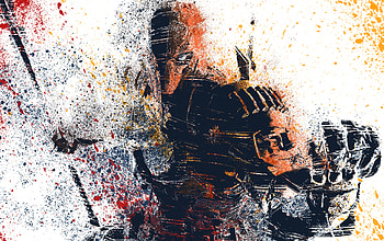 Deathstroke, fading out, artwork HD wallpaper