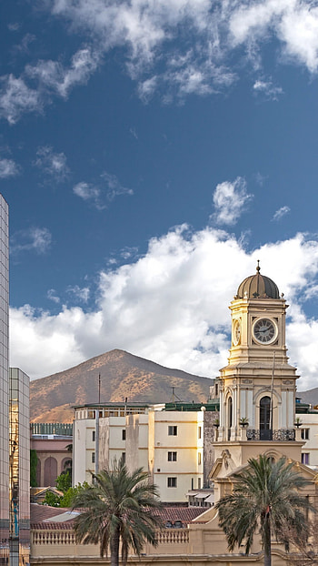 Santiago, Chile, Travels, Flag HD phone wallpaper