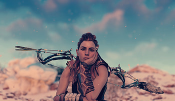 Artwork, Aloy, archer, video game, 2019, Horizon Zero Dawn HD wallpaper