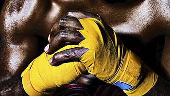 Kickboxing excitement, Dynamic action shots, Vibrant kickboxing artwork, Captivating background HD wallpaper