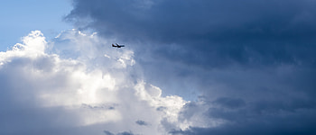 Aeroplane, sky, fly, airplane HD wallpaper