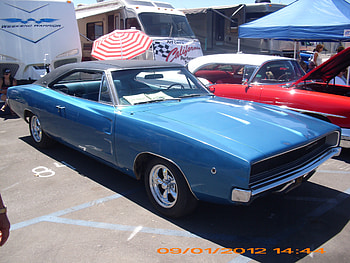 OC LABORDAY CRUISE, blue, rodder, charger, classic, hotrod, car, cars, streetrodder, autos, hott, show, fast, dodge, auto HD wallpaper