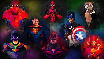 Superhero , Papel de parede marvel, Papel de parede vingadores, de desenhos animados HD wallpaper