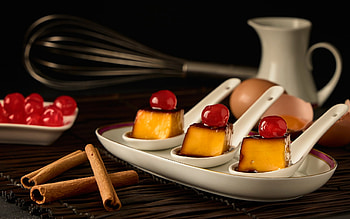Dessert, abstract, graphy, food HD wallpaper