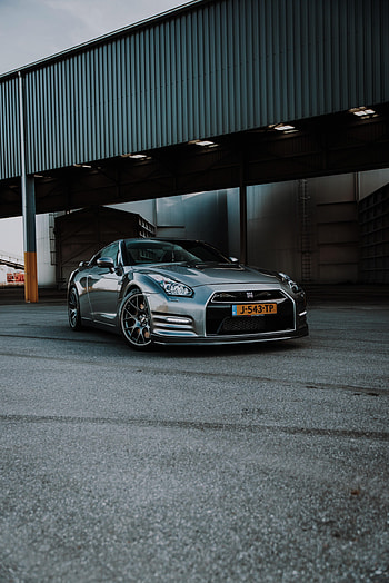 Nissan, Cars, Road, Car, Silver, Nissan Gt-R HD phone wallpaper