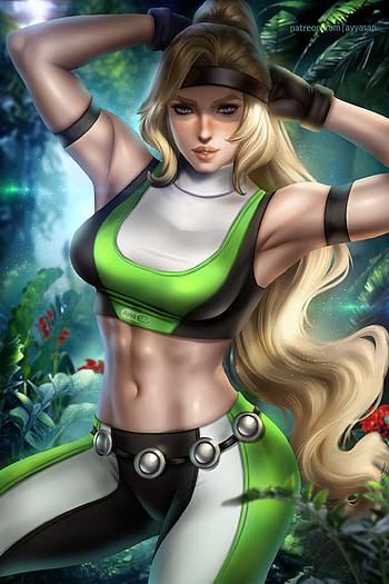 Sonya Blade movies, Alternative artwork, Cute and fierce, Heroic girl illustration HD phone wallpaper