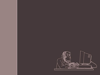 Computer, Monkey, Technology, Other HD wallpaper