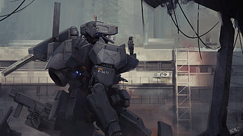 Sci Fi, Mech HD wallpaper