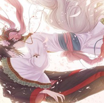 Hoozuki no Reitetsu, kimono, anime, love, japan, couple, romance HD wallpaper
