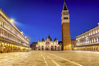 St. Mark's Basilica, Hotel Serenissima, Venice, Perfect location HD wallpaper