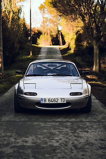 IT cars, Mazda Miata, Paula Llorens IG, Automotive graphy HD phone wallpaper